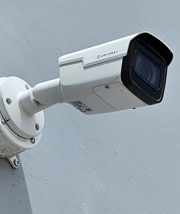 security camera installation